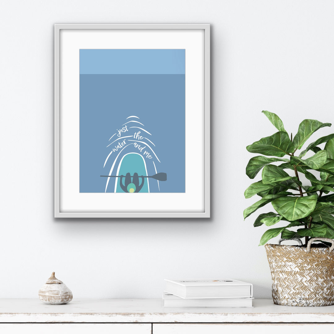 Fiddy & Mabel 6x8 Print Paddle Boarding
