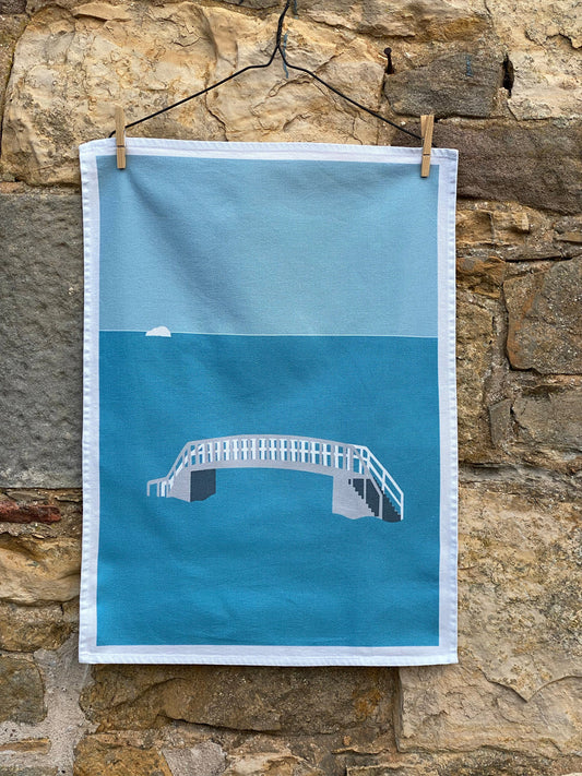 Fiddy & Mabel Tea Towel Bridge To Nowhere
