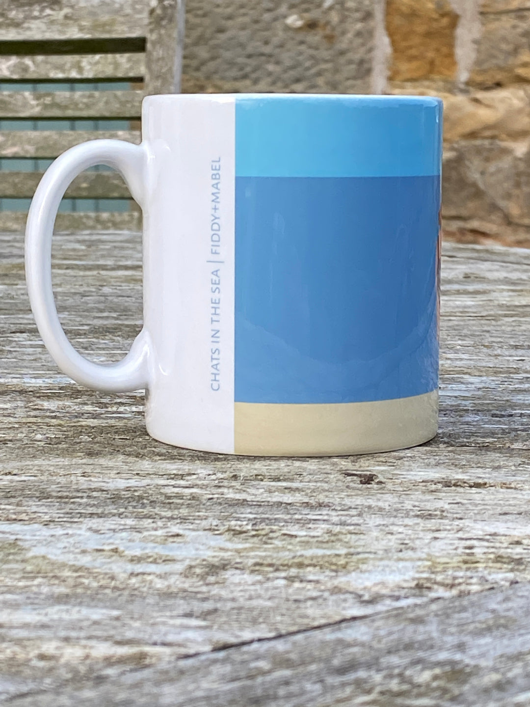 Fiddy & Mabel Mug Chats In The Sea