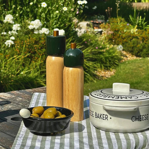 Maegen Medium Salt/Pepper Grinder Green & Gold