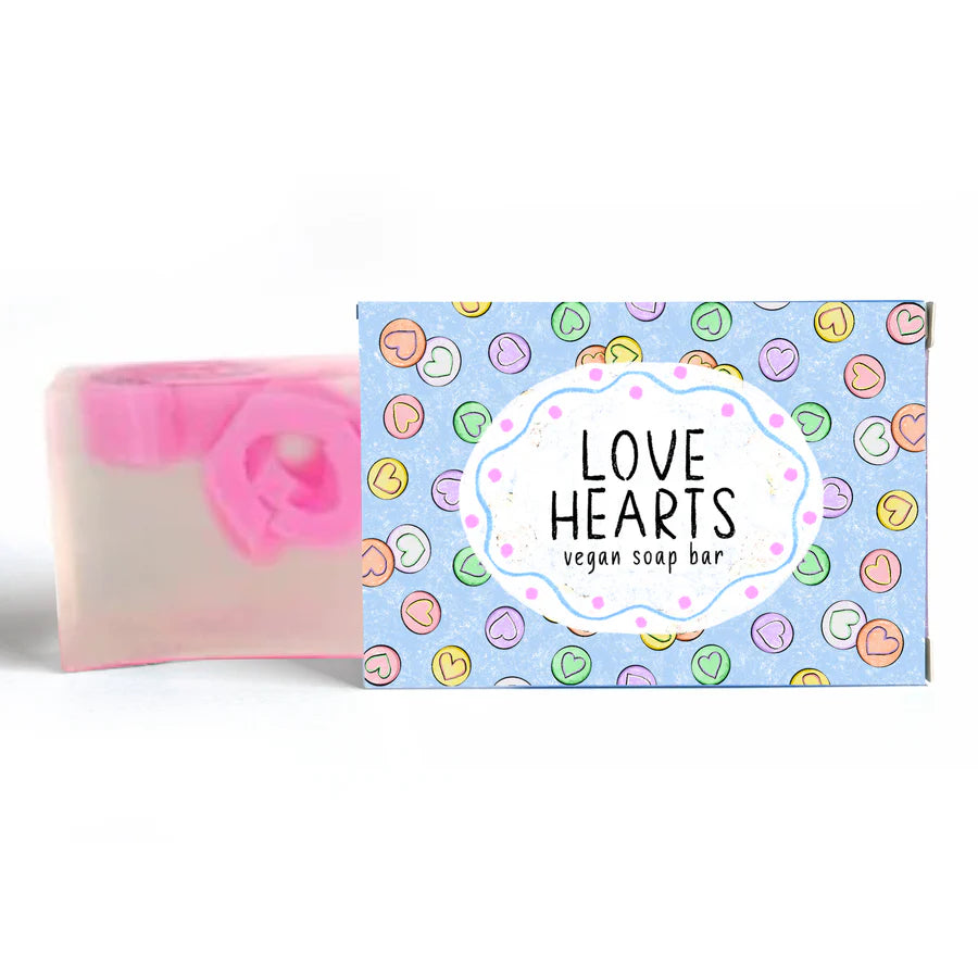 Love Hearts Vegan Soap Bar