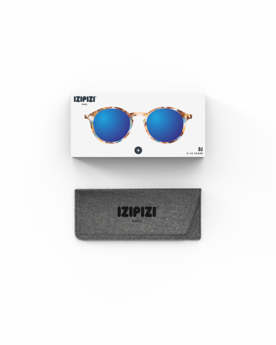 Junior Sunglasses D Blue Tortoise Mirror (5-10y)