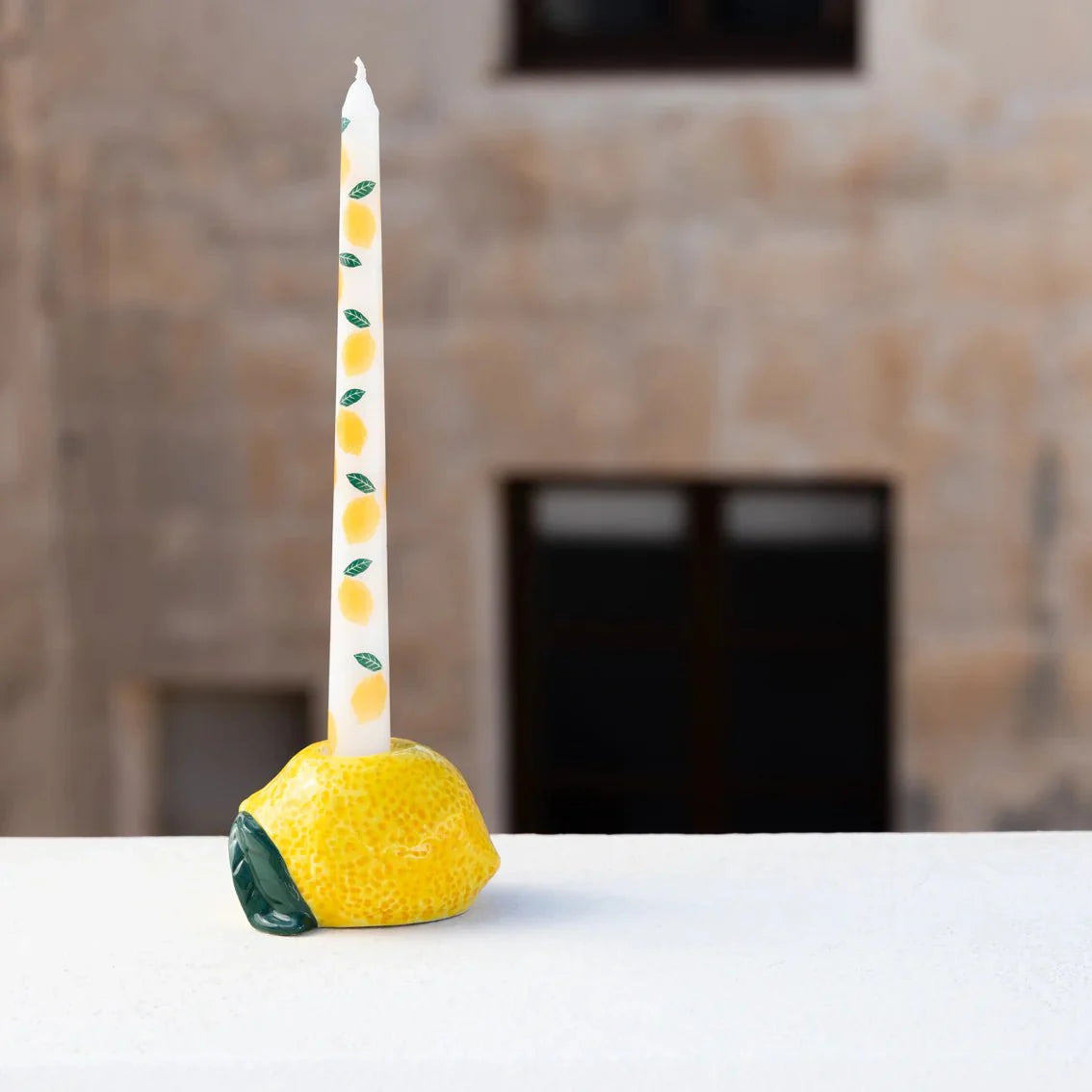 Dinner Candles Lemon 2pk