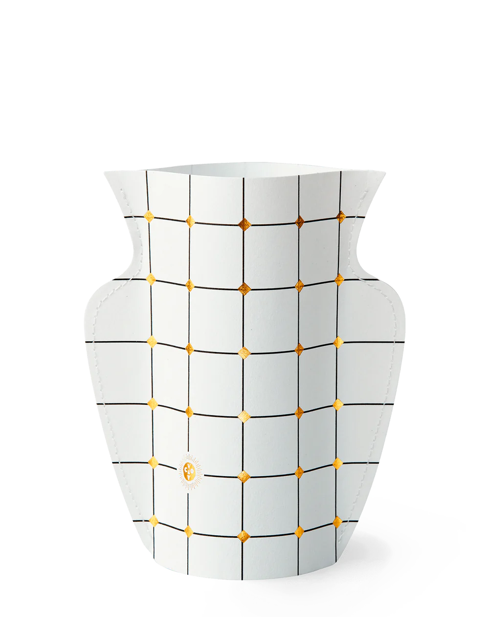 Mini Paper Vase Lido White