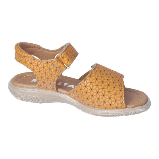 Ricosta MONI Leather Velcro Sandals (Fanta)