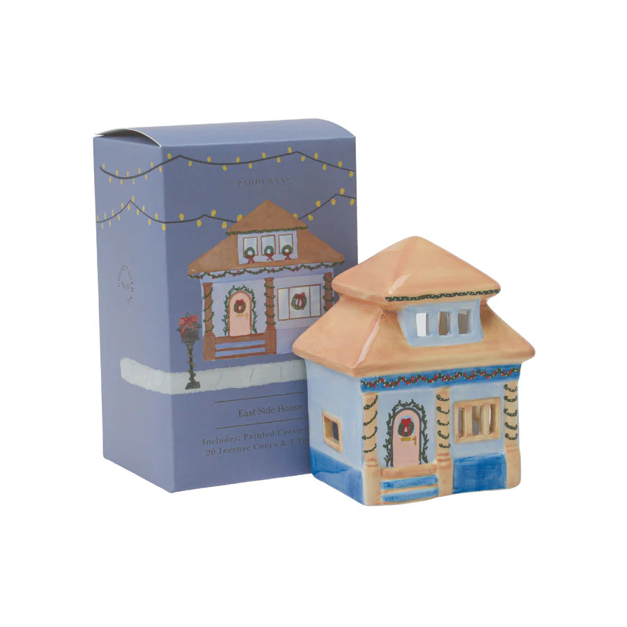 Festive East Side House Style Incense & Tealight Holder