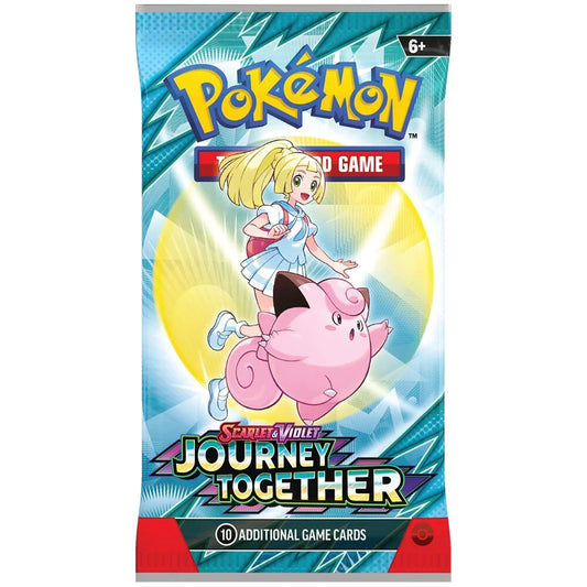 Pokemon Cards Scarlet & Violet Journey Together (1 Pack of 10 Cards)