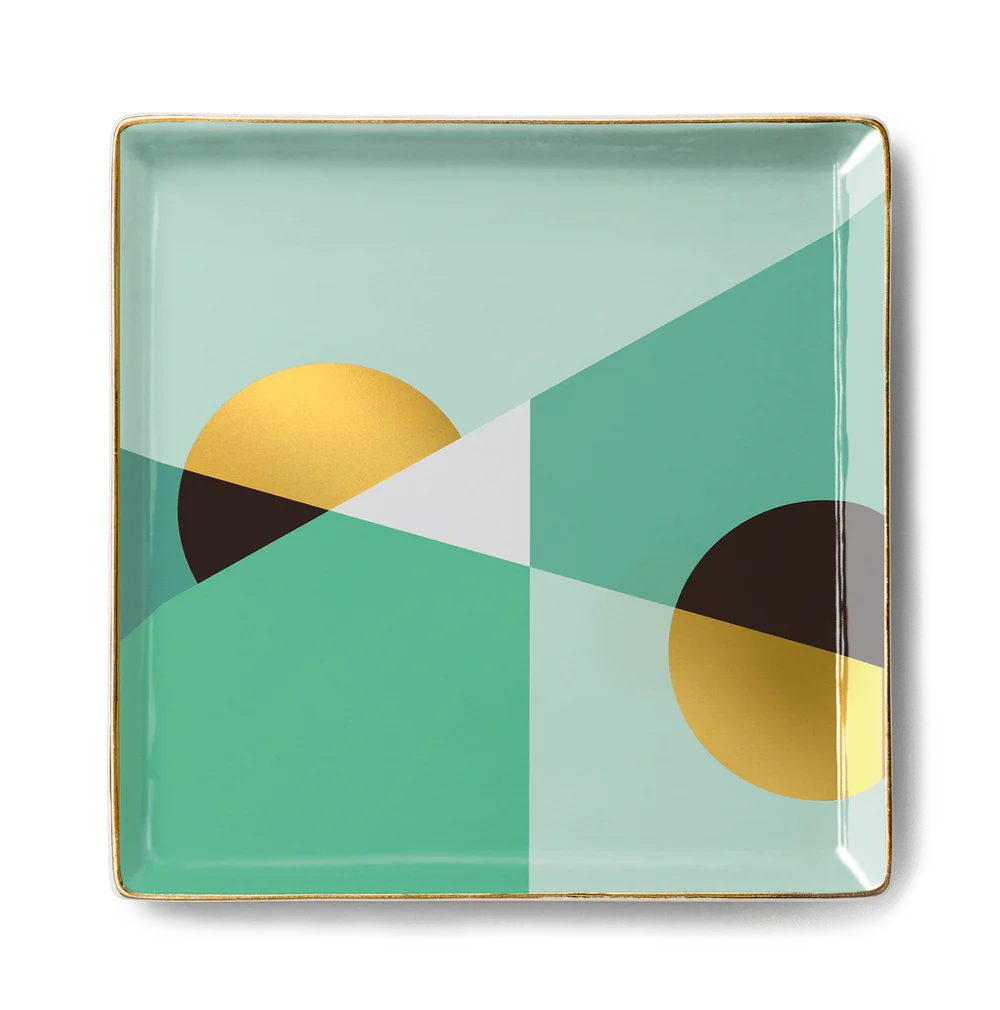 Ceramic Tray Siena Mint