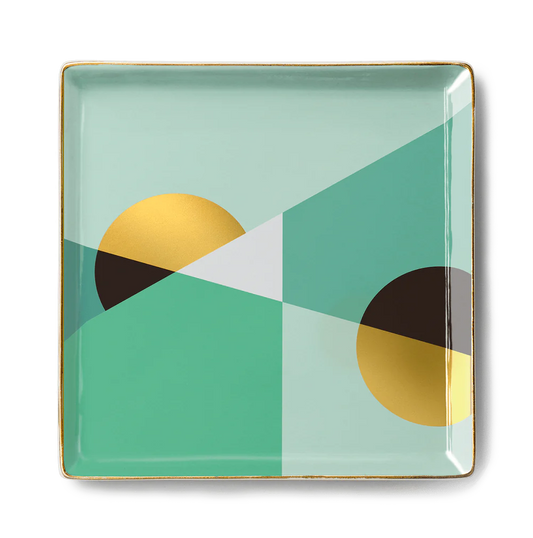 Ceramic Tray Siena Mint
