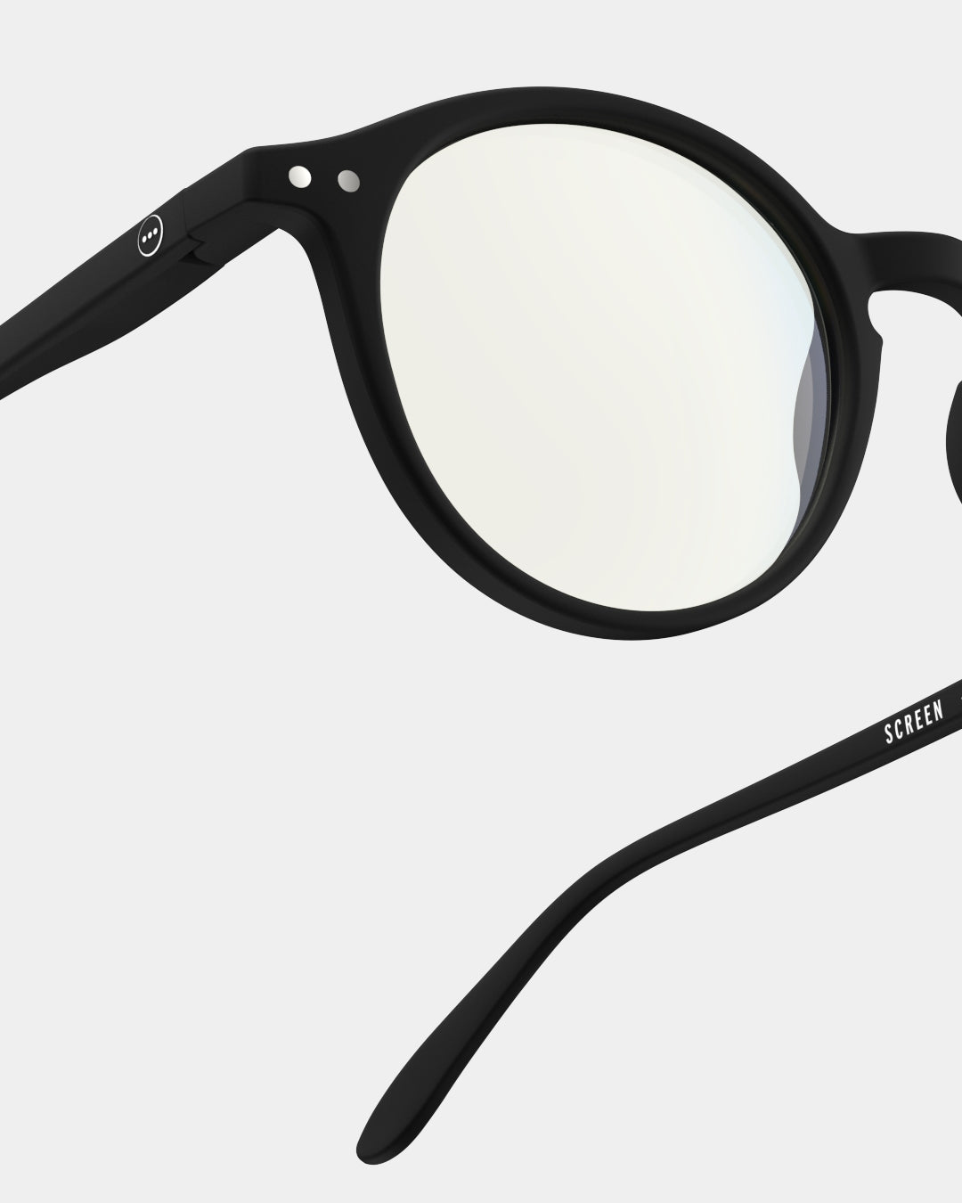 D Screen Glasses Black 0.0