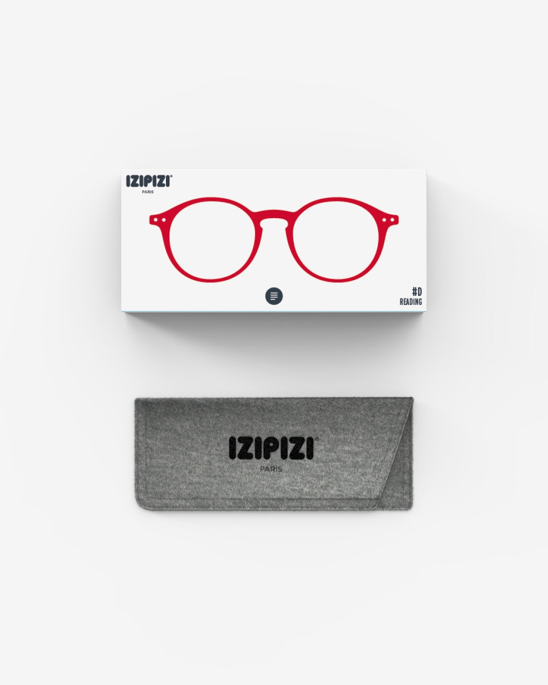 D Reading Glasses Red 3.0
