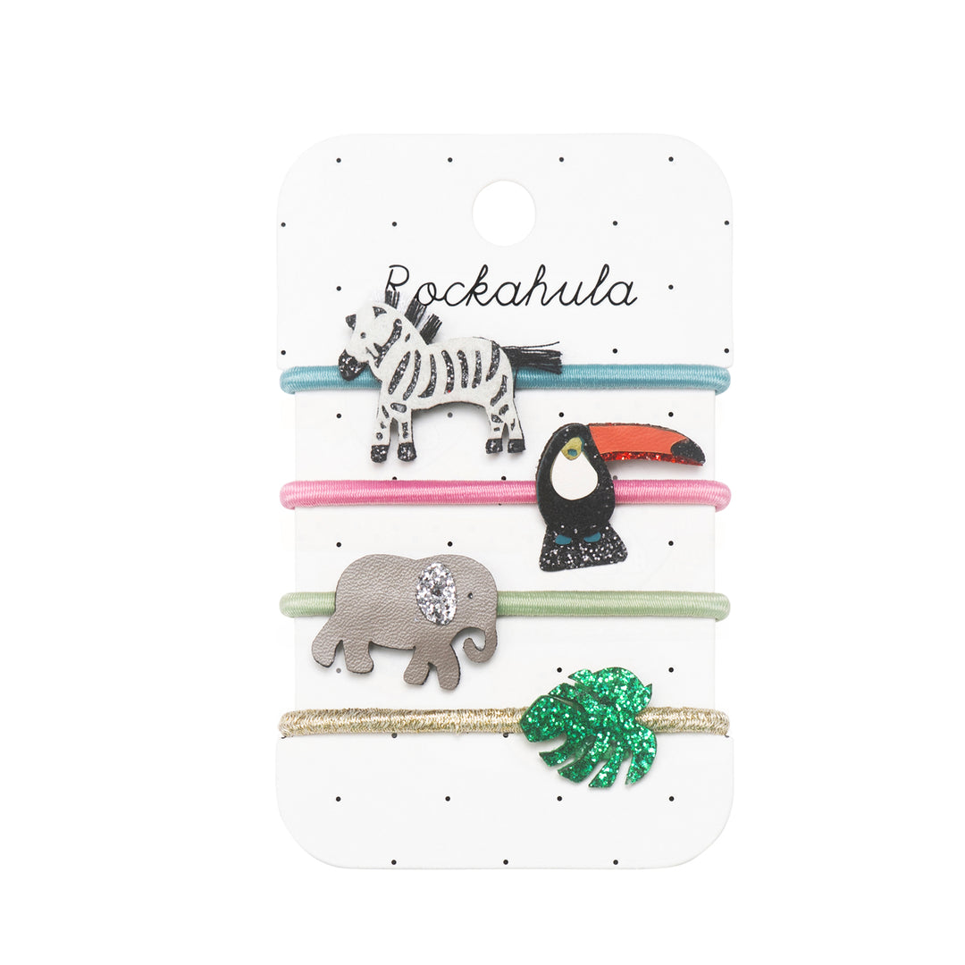 Rockahula Safari Friends Ponies Hair Bobbles | Kids Hair Accessories