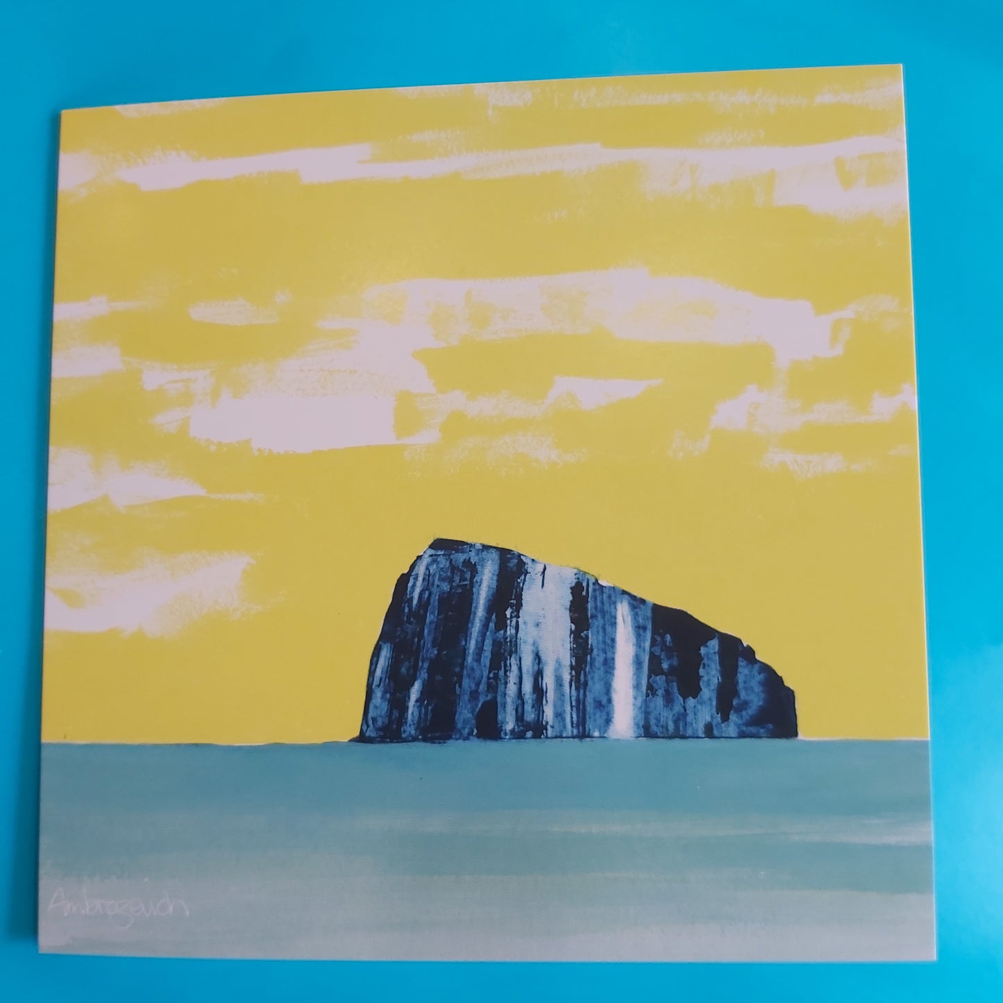 Lemon Bass Card - Carmen Ambrozevich