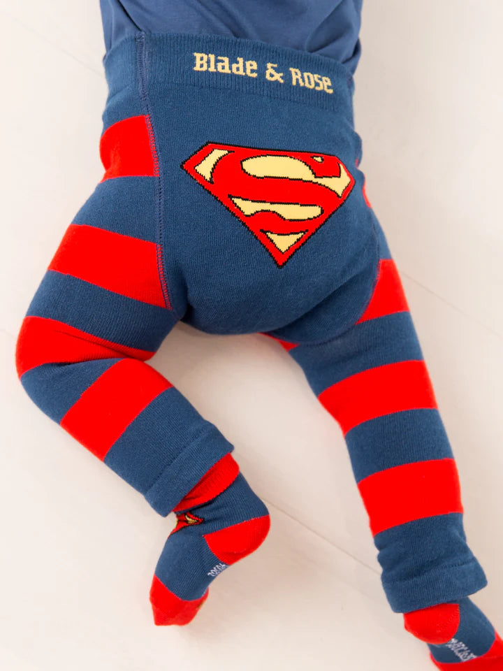 Superman Saves The Day Leggings