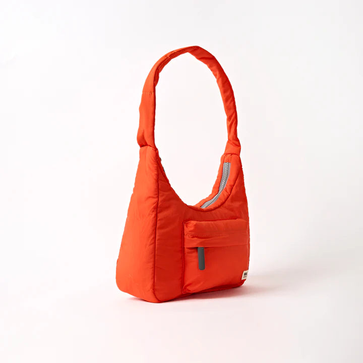 Roka Belsize Handbag Taslon Small (Tangerine)