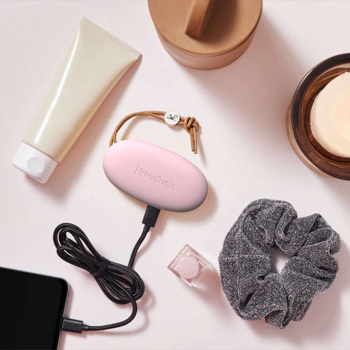 Kreafunk toCHARGE Power Bank Dusty Pink | Powerbank