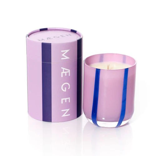 Maegen Atina Stripe Candle Blackcurrant & Oudh