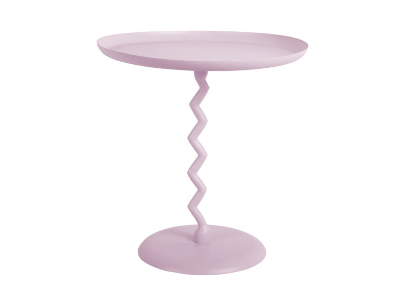 Leitmotiv Side Table Zig Zag Medium (Soft Purple)