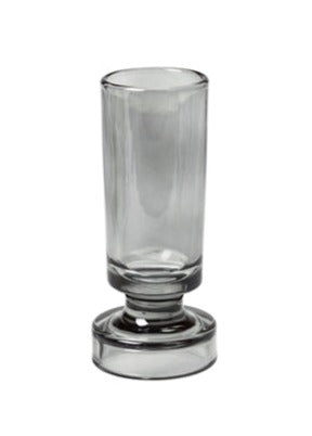 MEDIUM VASE PETRA GLASS SMOKE