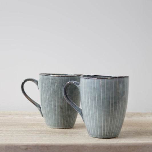 Broste Copenhagen Nordic Sea Handle Mug Medium