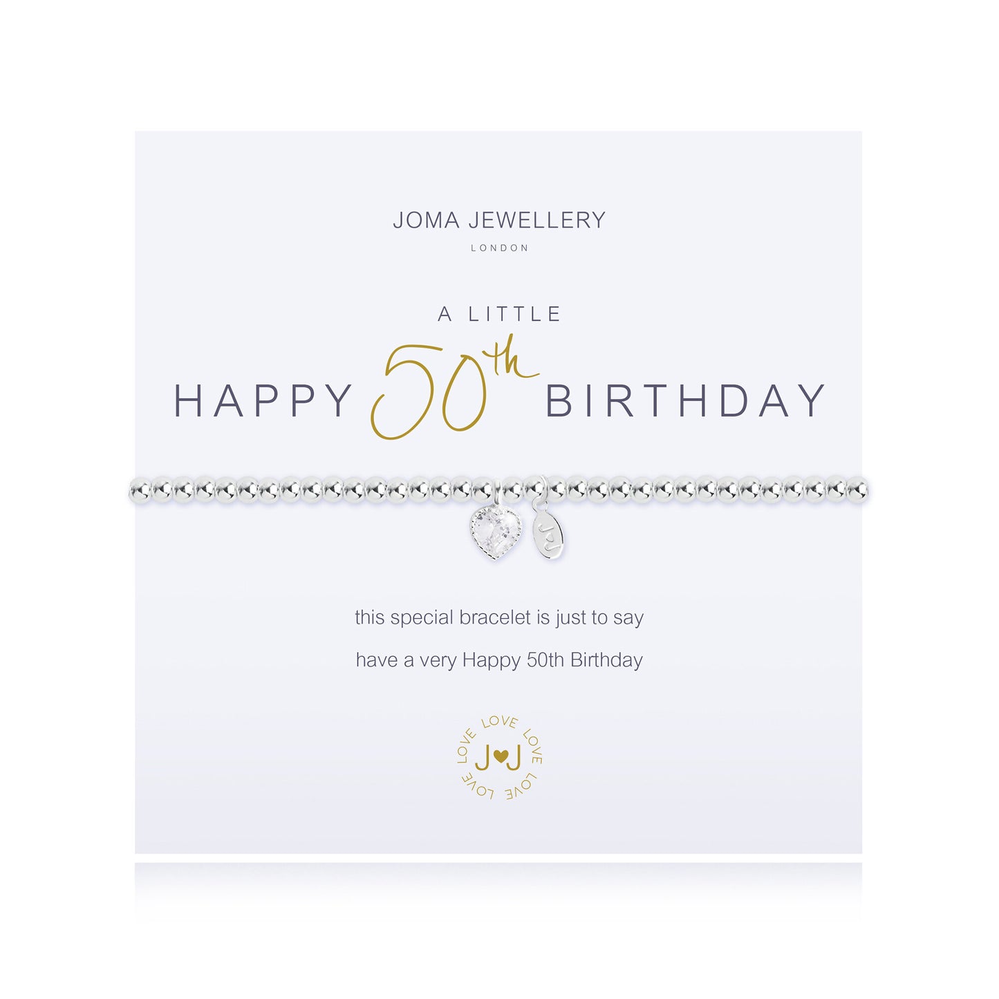 Bracelet 50th Birthday