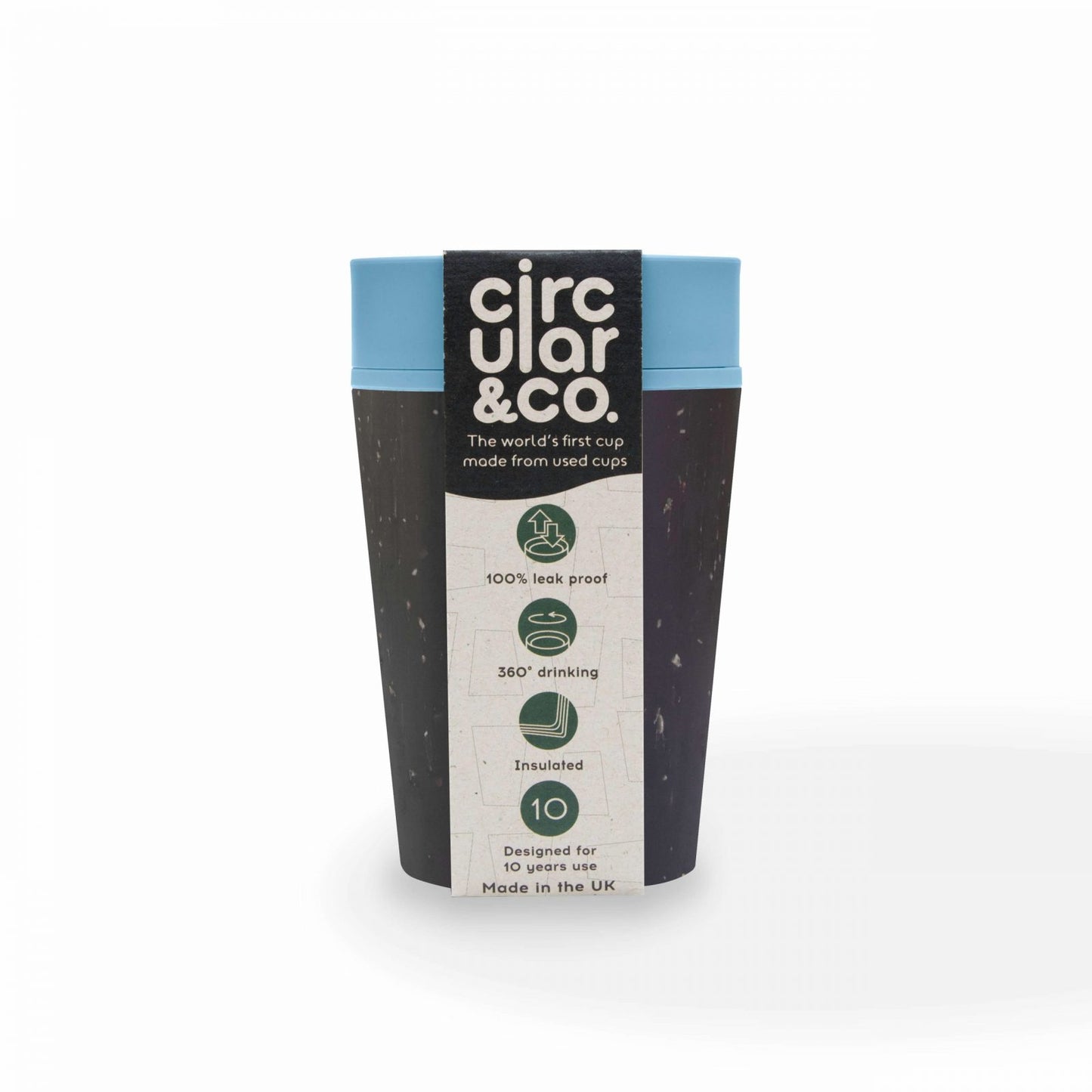 Ccup 8oz Black/Blue