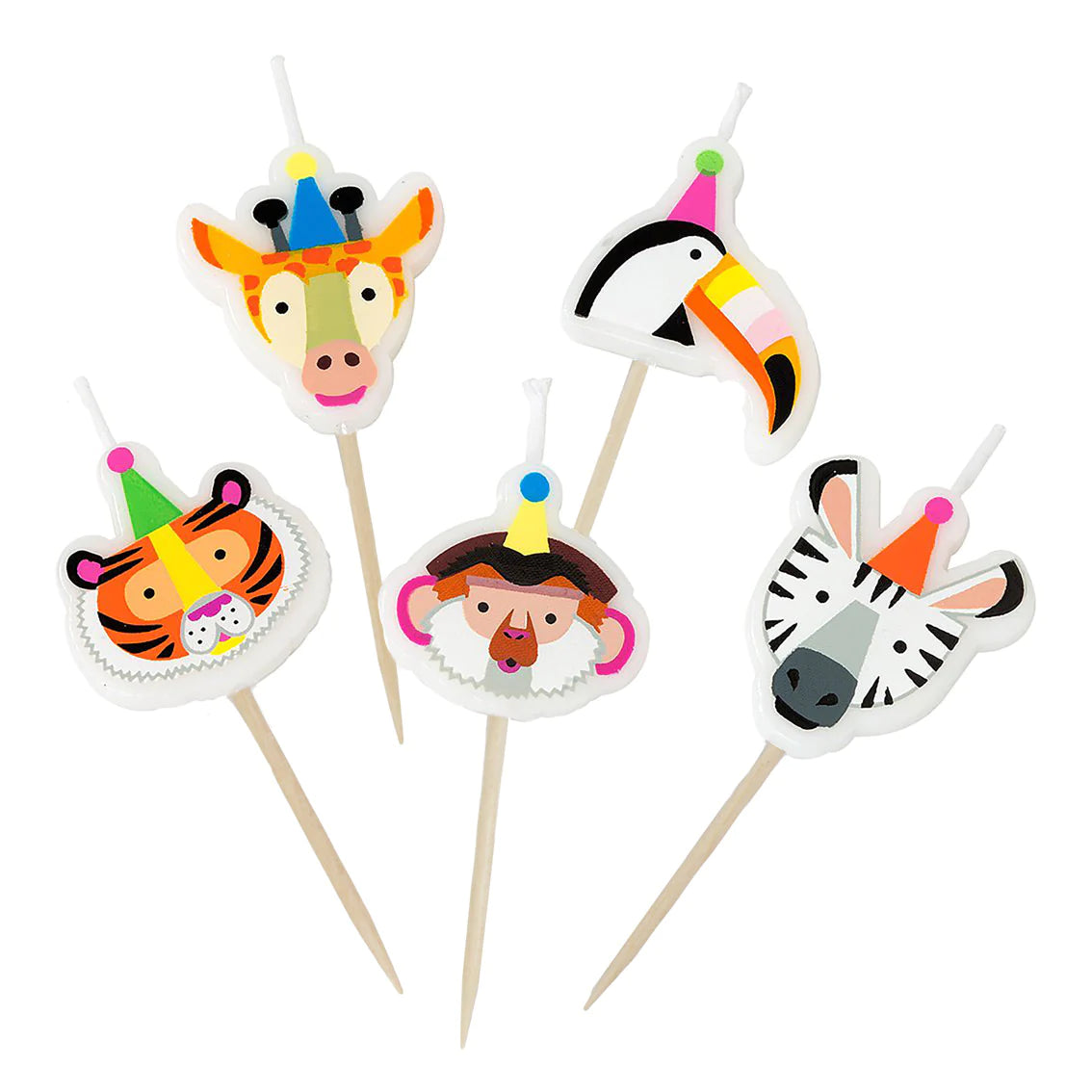 Animal Candles 5pk