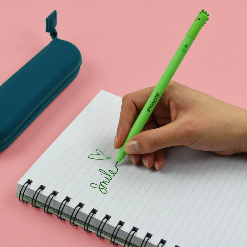 Erasable Pen Dino Green Ink