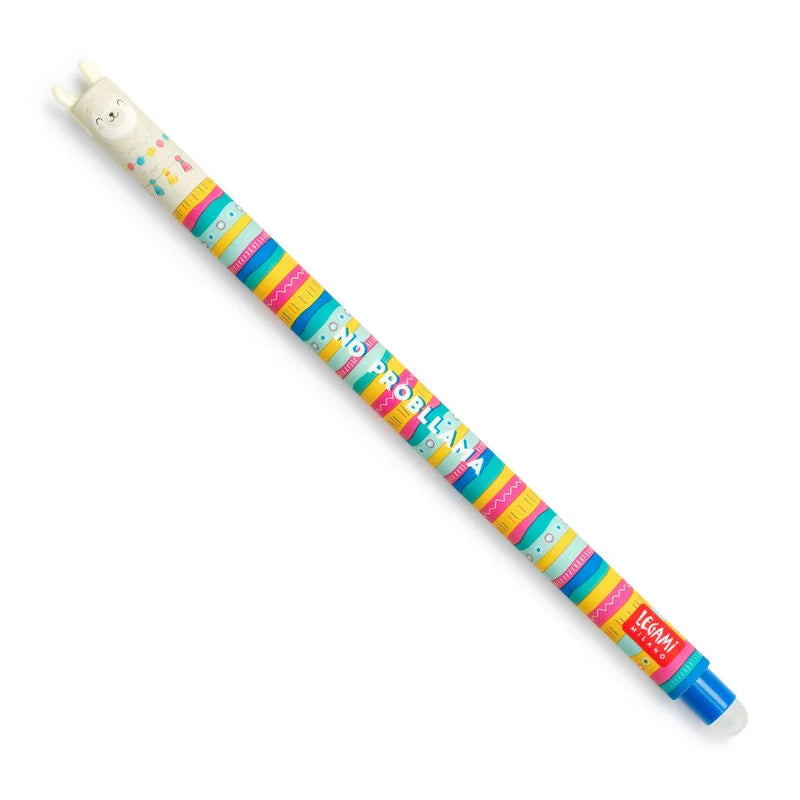 Erasable Pen Llama Blue Ink