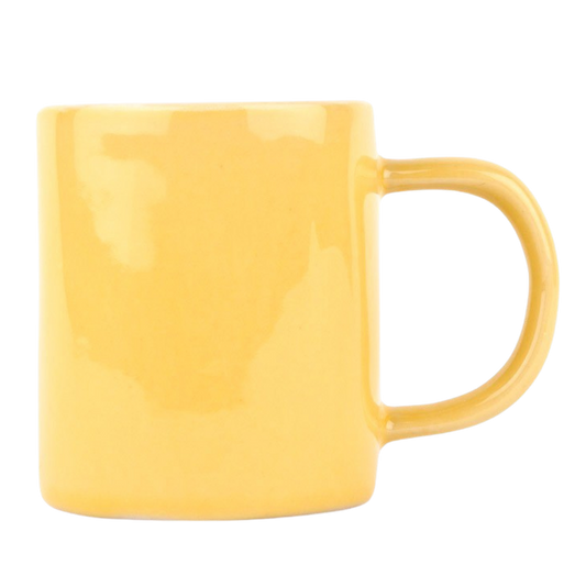 Stoneware Espresso Cup Yellow