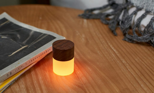 Gingko Lemelia Light Walnut | Table Lamps