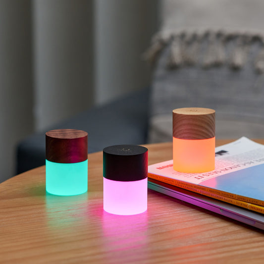Gingko Lemelia Light Black Wood | Table Lamps