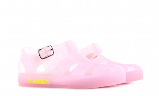 Go Bananas JELLY SANDALS (Pink Lobster) 24-30