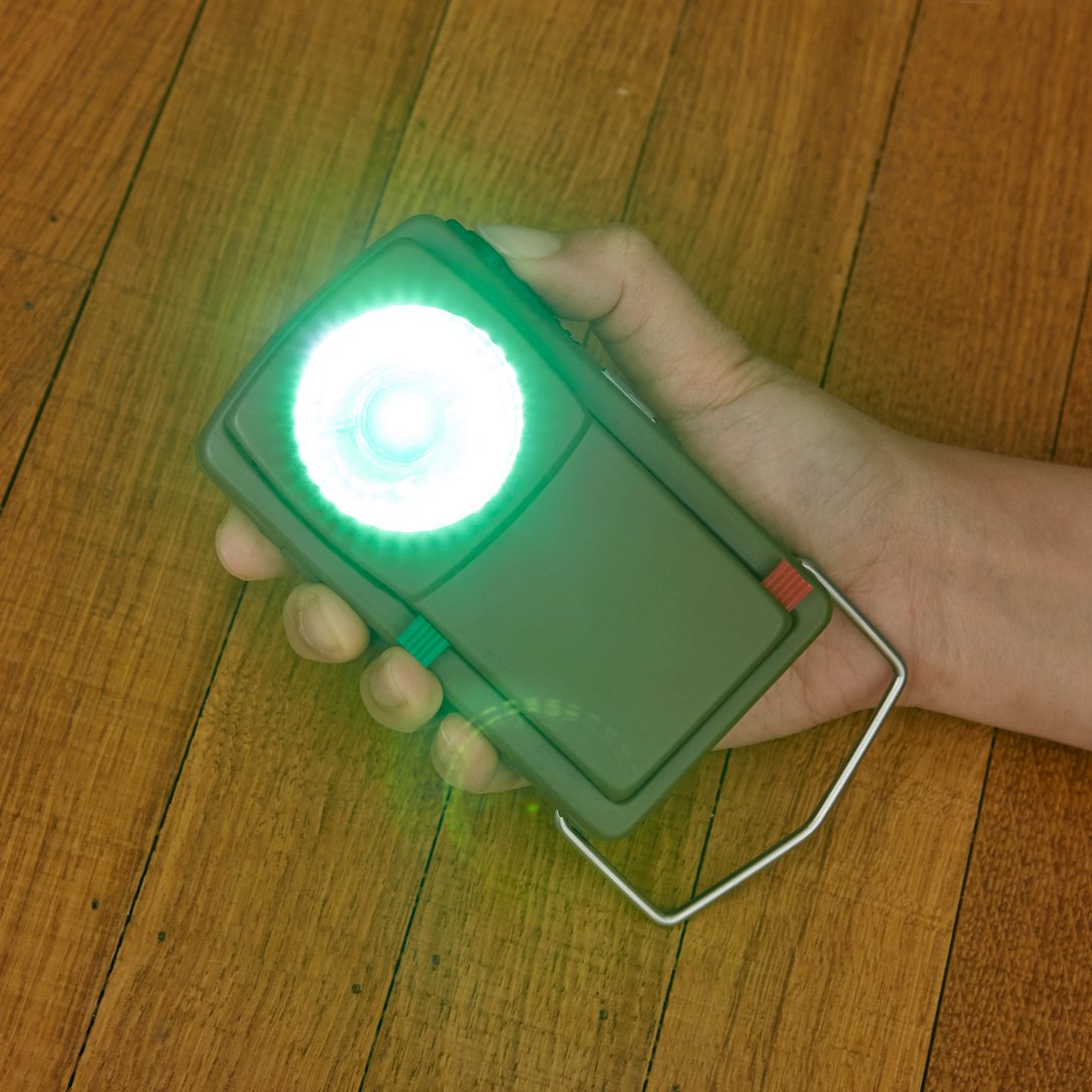 Huckleberry morse code light
