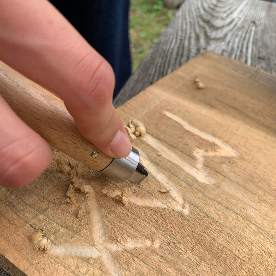 Huckleberry Wood carving tool