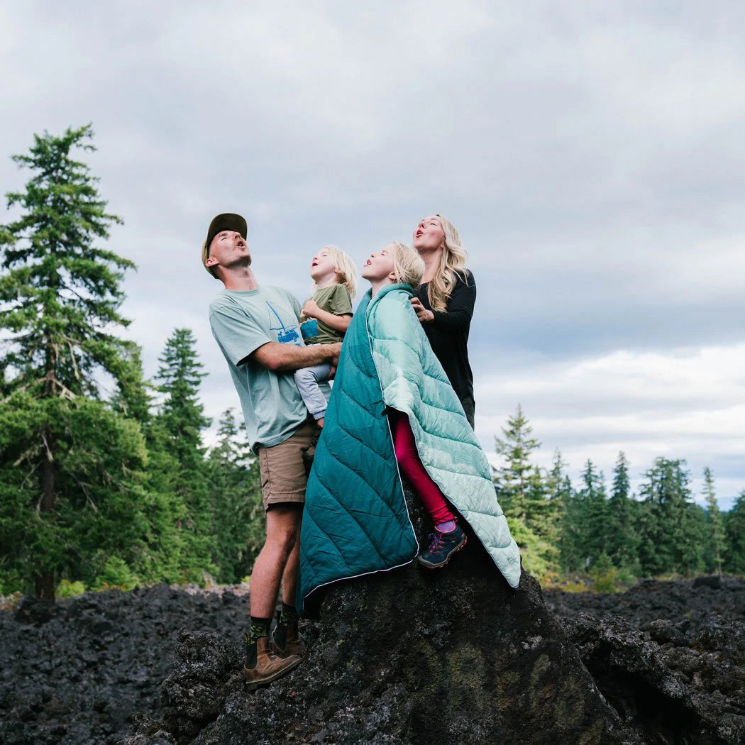 Rumpl Original Puffy Blanket CASCADE FIRE