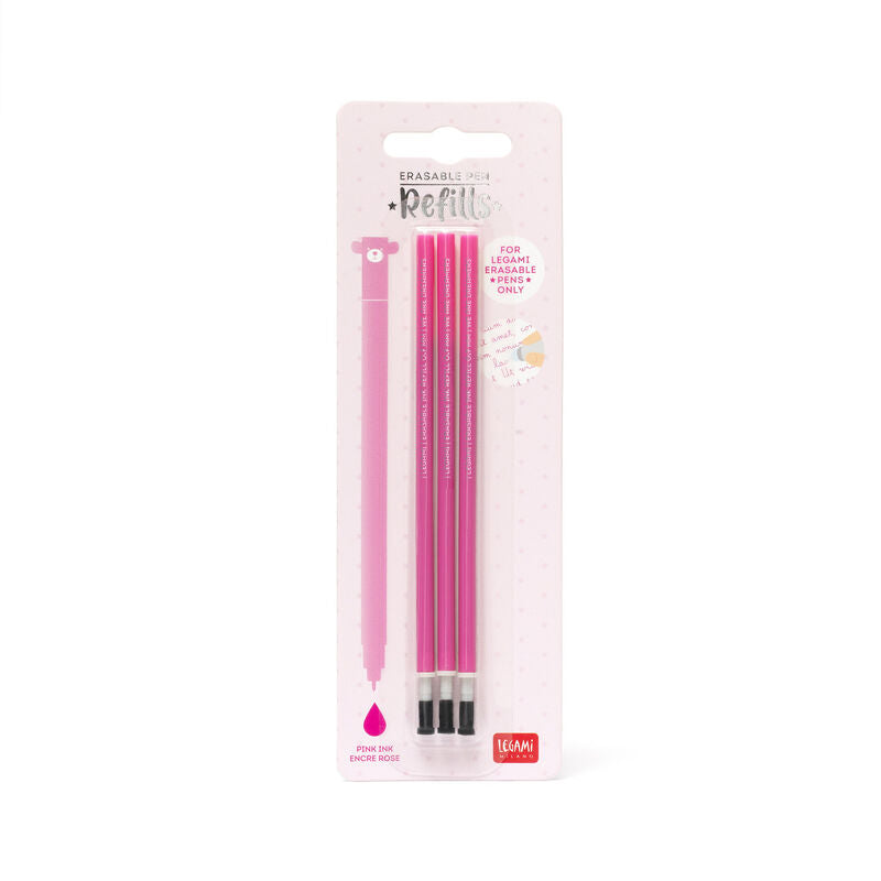 Erasable Pen Refill 3pk Pink
