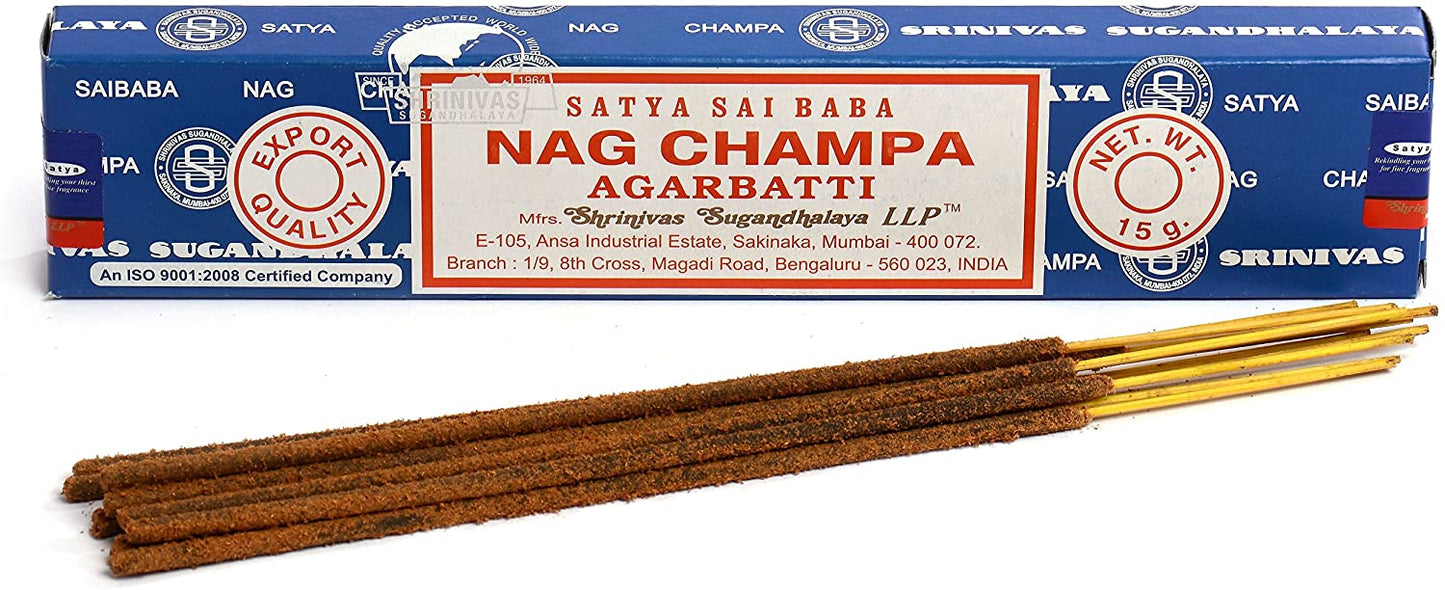 Satya Sai Baba Nag Champa Incense