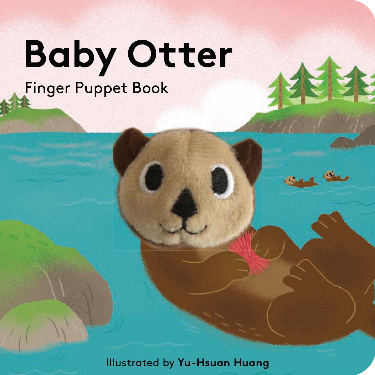 Little puppet book with the story of a baby otter. For very young children.