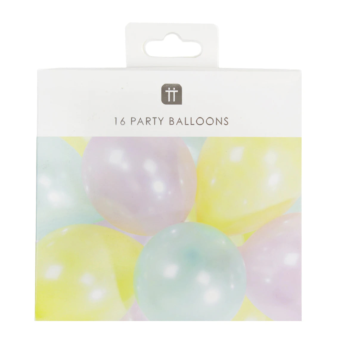 16 Assorted Party Balloons