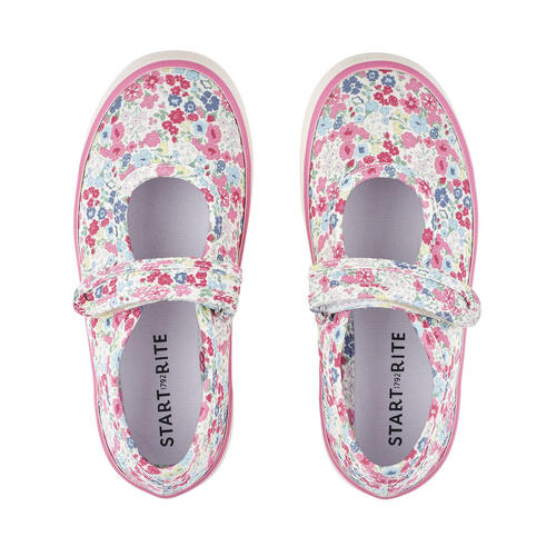 StartRite BLOSSOM Canvas Shoe (Pink) 22-25