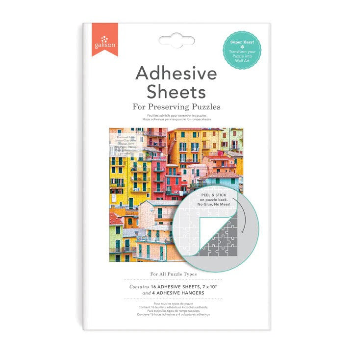 Jigsaw Puzzle Glue Sheets