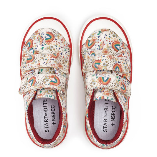 StartRite RAINBOW Canvas Shoe (Multi) 30.5-31