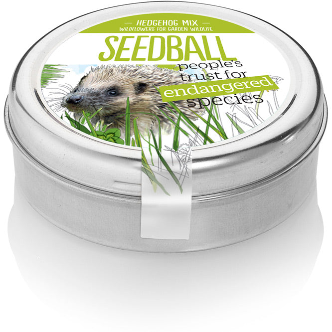 PTES Hedgehog Mix Seedball Tin