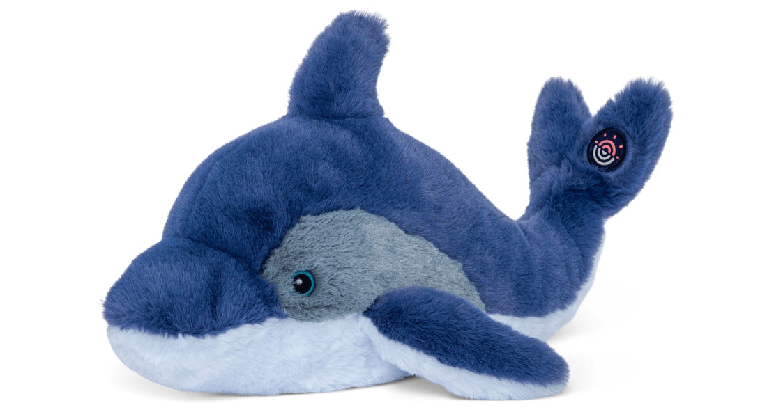 Fahlo Tracking Link Plush Animals | Dolphin
