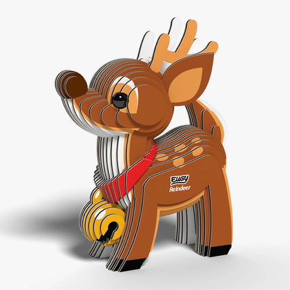Eugy Xmas 3D Model Kit Reindeer