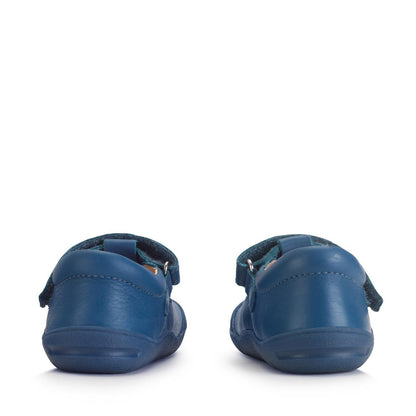 StartRite FELLOW Leather Velcro Shoes (Blue)