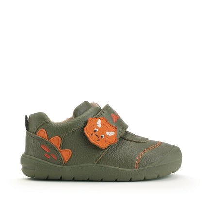 StartRite DINO FOOT Velcro Shoes (Khaki) 20-23.5