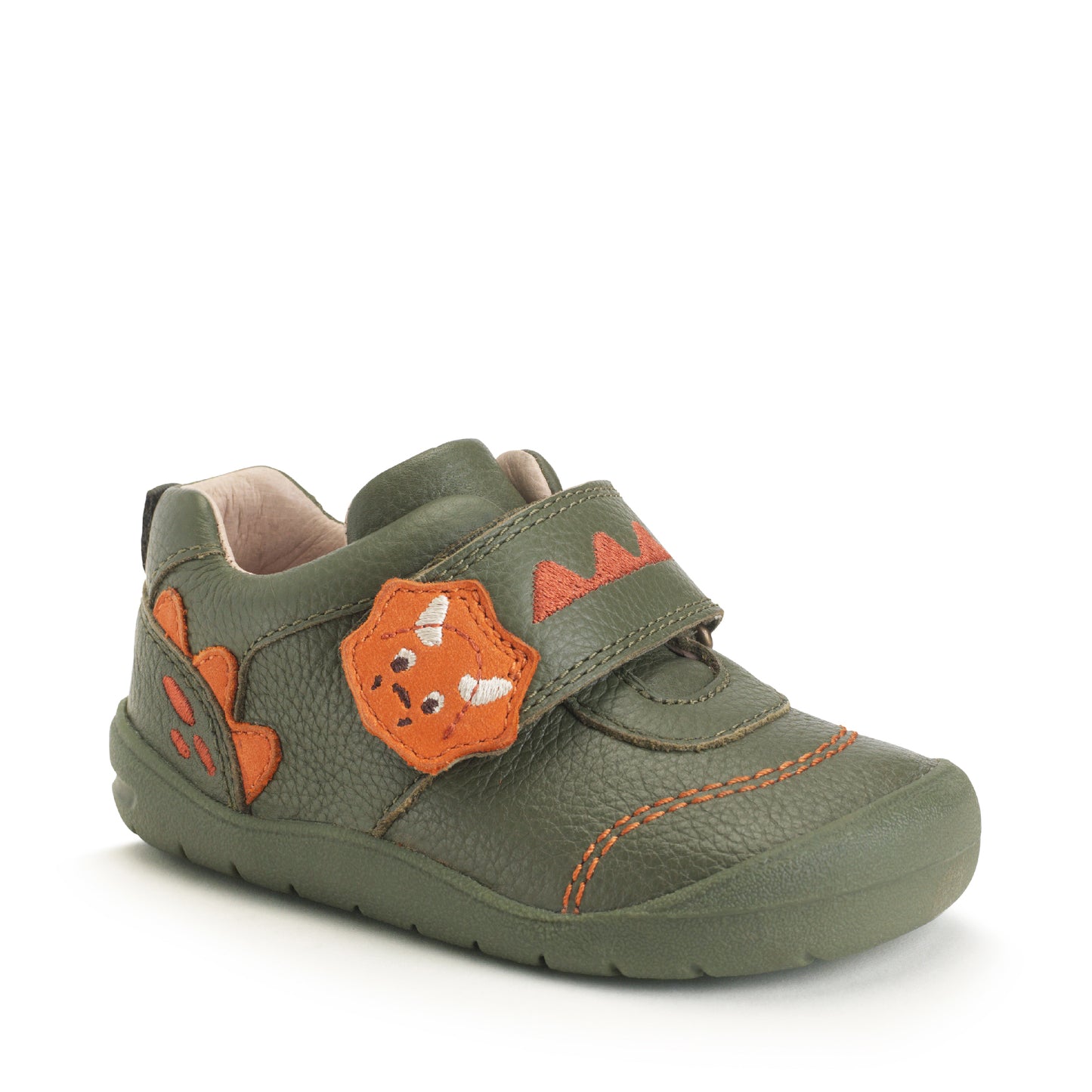 StartRite DINO FOOT Velcro Shoes (Khaki)