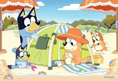 Bluey Beach Day Jigsaw Puzzle 35 Pieces (3+)